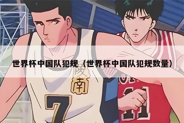 世界杯中国队犯规（世界杯中国队犯规数量）
